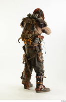  Photos Ryan Sutton Junk Town Postapocalyptic Bobby Suit Poses aiming a gun standing whole body 0013.jpg